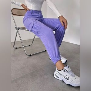 Purple Corduroy Pants